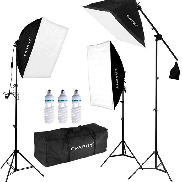 Craphy Other - CRAPHY Professional Photo Studio Soft Box Lights C